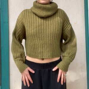 Urban Outfitters cropped knit sweater